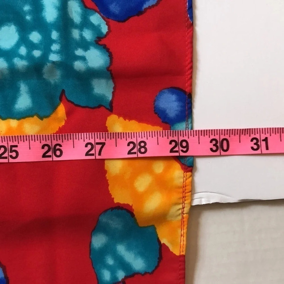 Abstract Floral  Scarf - Picture 5 of 6